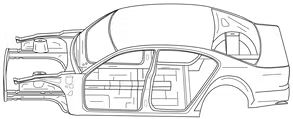 4-door Unibody